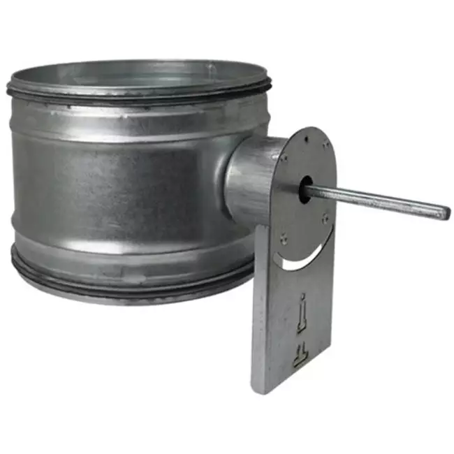 Zawór zwrotny sterowany silnikiem Ø 125 mm do kanału spiralnego