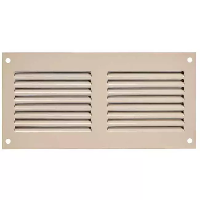 Kratka metalowa 200x100mm beżowa - MR2010Y