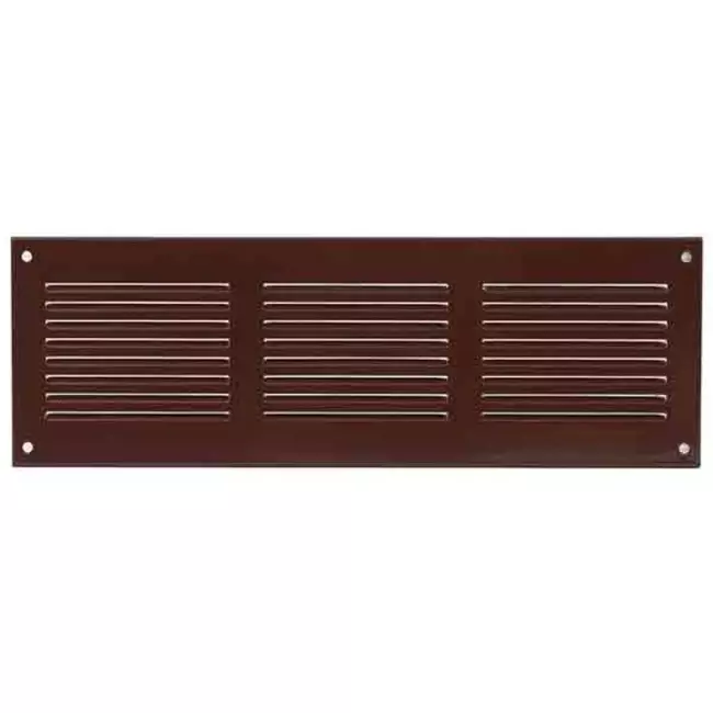 Kratka metalowa 300x100mm brązowa - MR3010B
