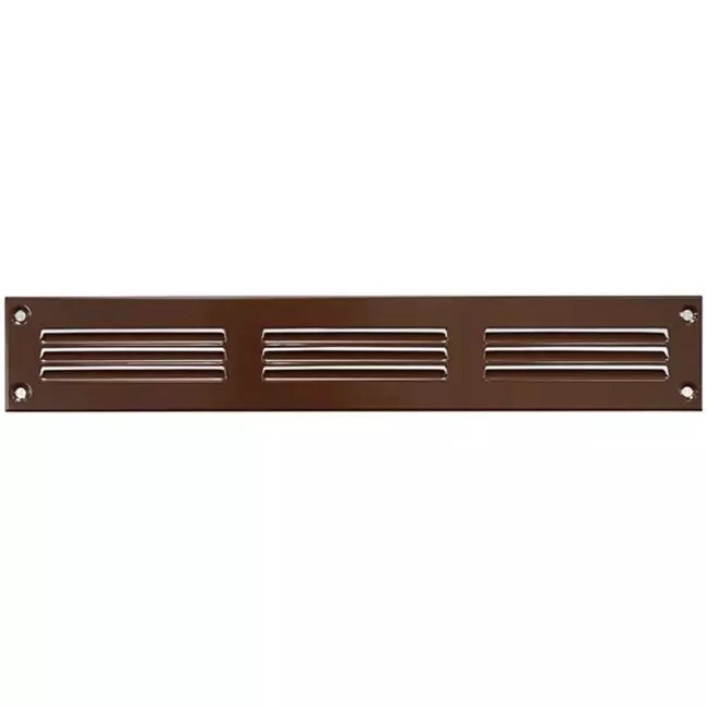 Kratka metalowa 300x50mm brązowa - MR305B