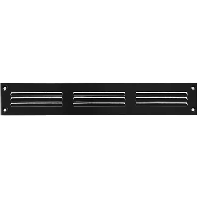 Kratka metalowa 300x50mm czarna - MR305M
