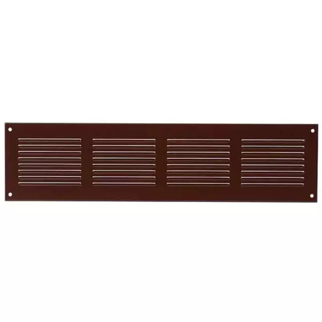 Kratka metalowa 400x100mm brązowa - MR4010B