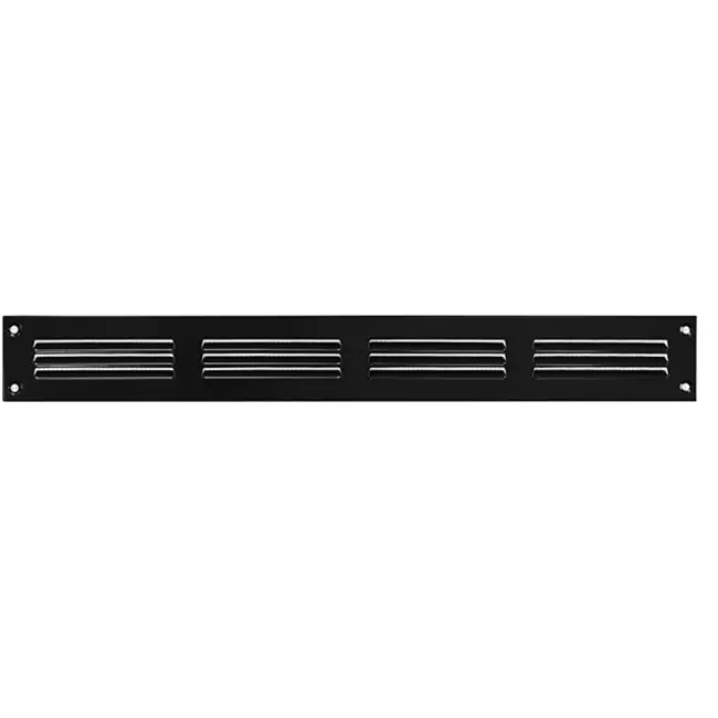 Kratka metalowa 400x50mm czarna - MR405M