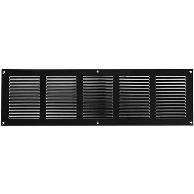 Kratka metalowa 500x150mm czarna - MR5015M