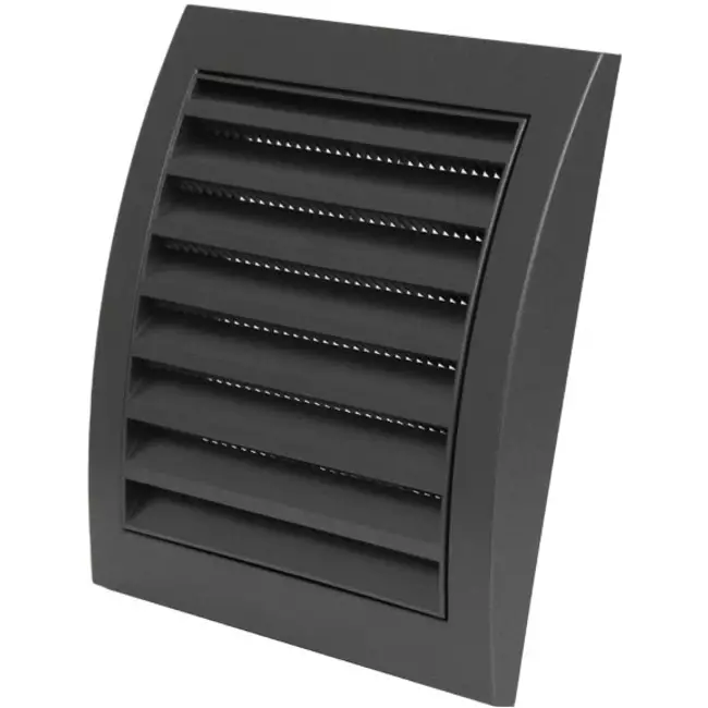 Kratka ścienna 150 x 150 mm antracytowa - N10A