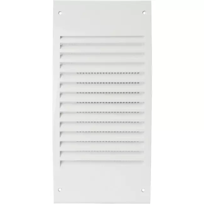 Kratka ścienna 300x140 mm biała - N30