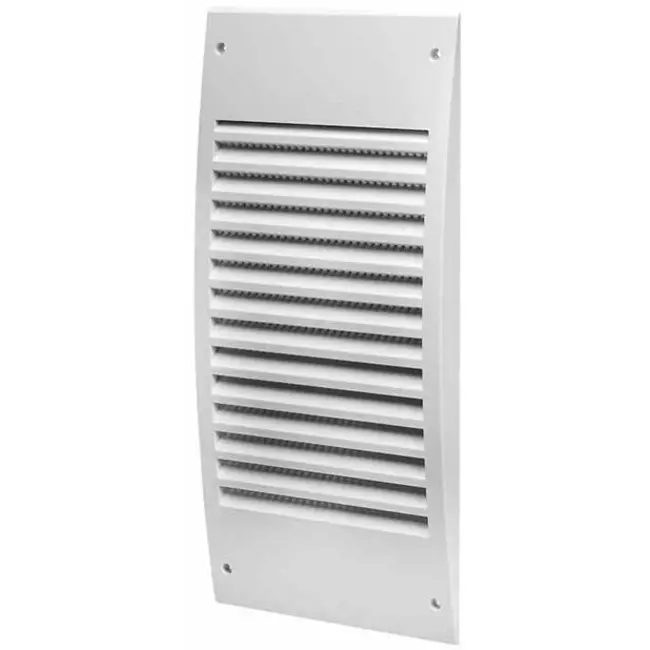 Kratka ścienna 300x140 mm biała - N30