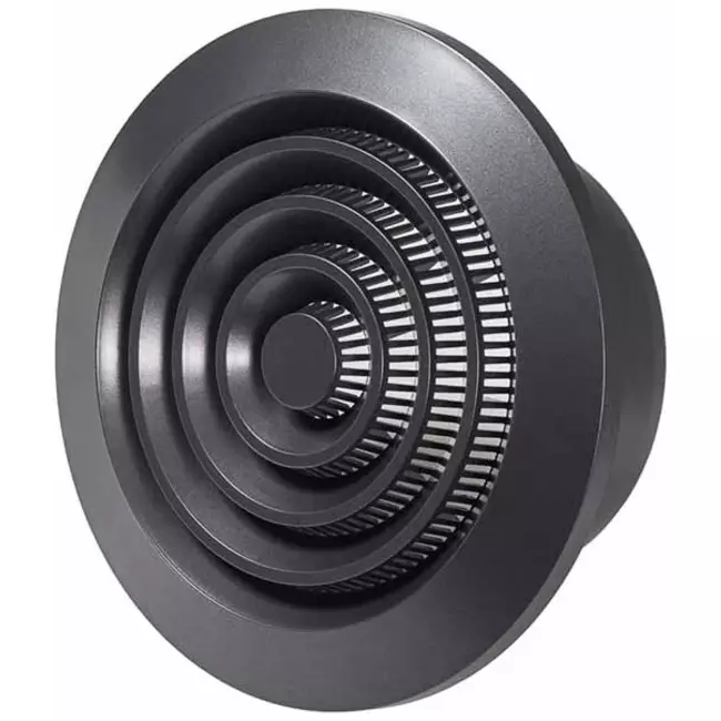 Kratka wentylacyjna okrągła Ø100 mm antracytowa - NGA100A
