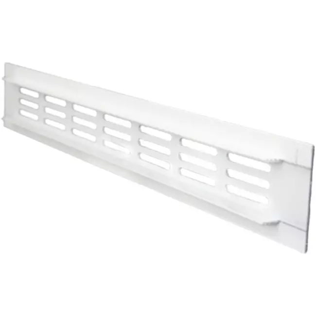 Listwa przypodłogowa aluminiowa - biała L=300mm x H=40mm -RA430