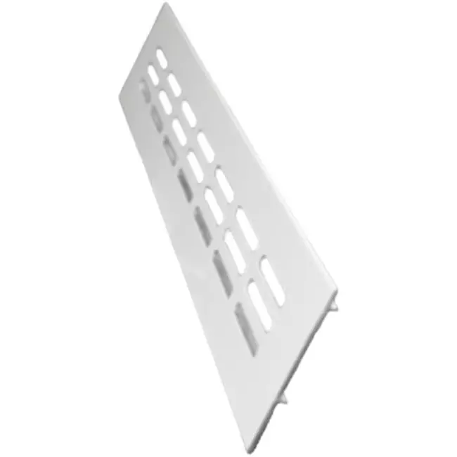 Listwa przypodłogowa aluminiowa - biała L=300mm x H=40mm -RA430