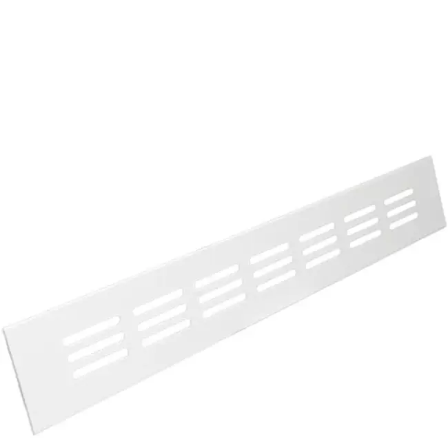 Listwa przypodłogowa aluminiowa - biała L=300mm x H=40mm -RA430