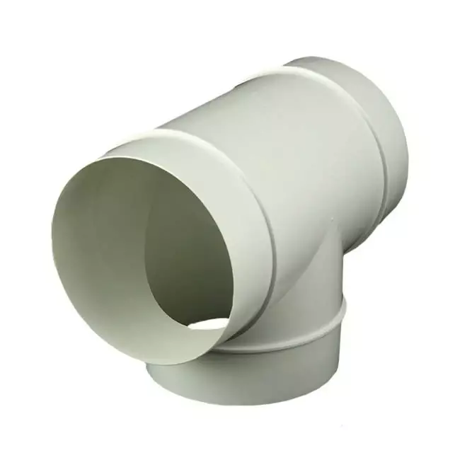 Średnica okrągłego trójnika z tworzywa sztucznego: 125 mm AT125