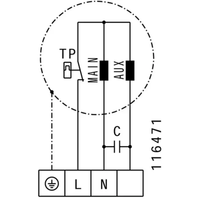 Wentylator kanałowy odśrodkowy - KVR 4020 E2 30