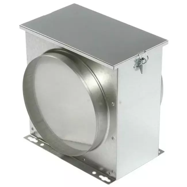 Kaseta filtracyjna filtra powietrza Ruck® z filtrem z maty włóknistej o średnicy 150 - FV 150