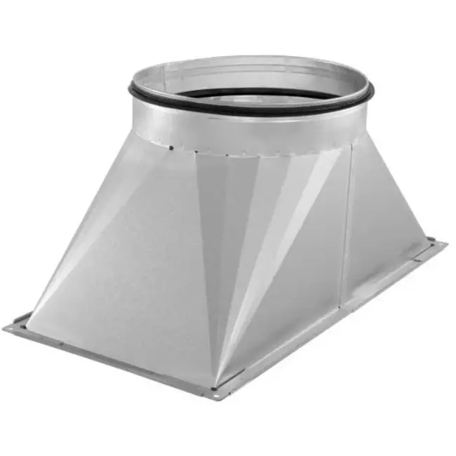 Element przejściowy kanał/rura Ruck® - 600x300 - Ø355 z uszczelką gumową (UKR 6030 10)