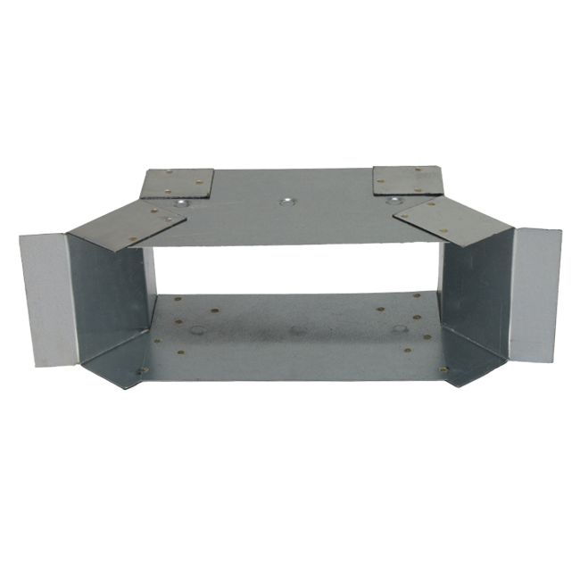 Przyłącze boczne 220x80 mm dla rury spalinowej