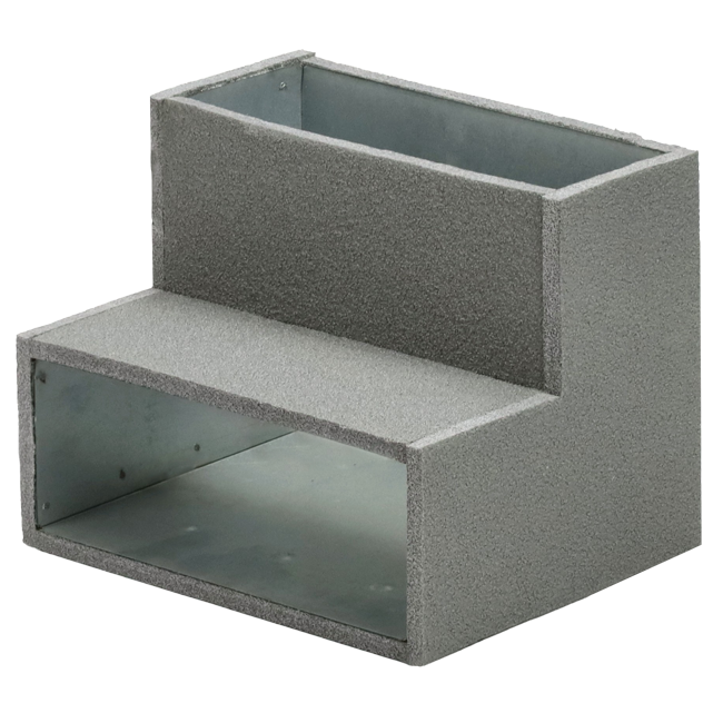 Przegroda Thermoduct 90 stopnie 220x80 mm pionowy