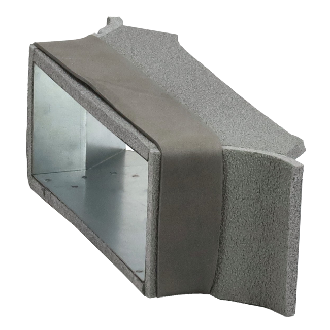 Przyłącze boczne Thermoduct 170 mm x 80 mm dla przewodów