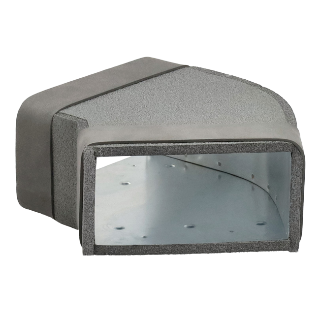Przegroda Thermoduct 45 stopnie 300x80 mm poziomy