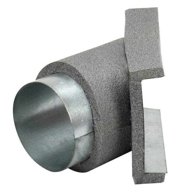 Thermoduct 45 stopień rozgałęzienia 80 mm