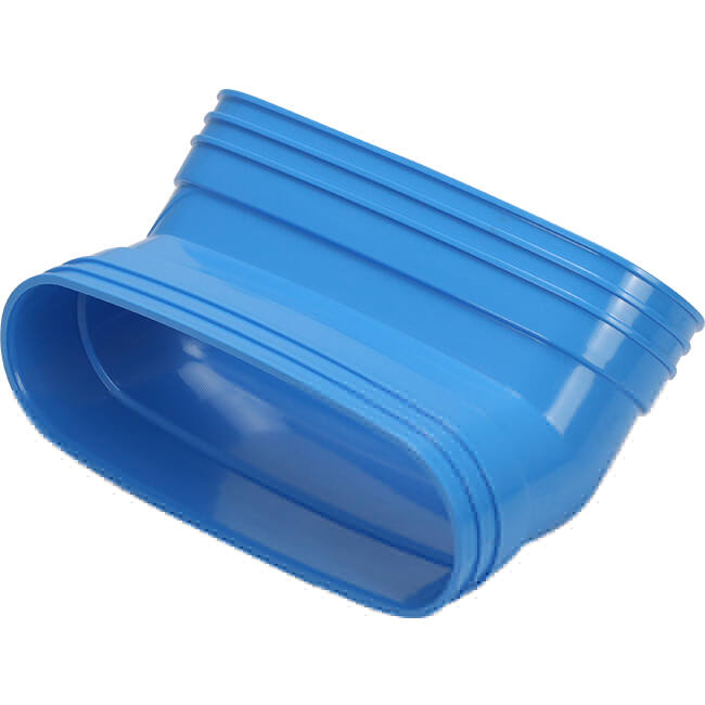 Wavin Ventiza Kolano 45 stopnie PVC owalne 235x80 mm w pionie M/M