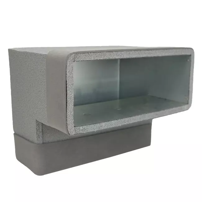 Kolanko Thermoduct 90 stopni 170x80 pionowe do kanałów wentylacyjnych