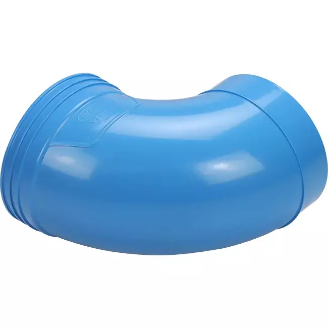 Wavin Ventiza kolano 90 stopnie PVC okrągłe 160 mm M/S