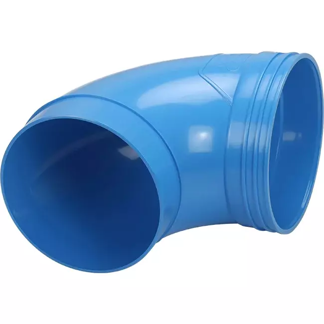 Wavin Ventiza kolano 90 stopnie PVC okrągłe 160 mm M/S
