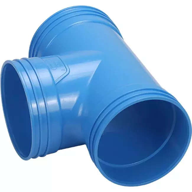 Wavin Ventiza T-stuk 90 stopnie PVC okrągły 160 mm M/M/M
