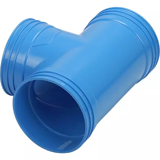 Wavin Ventiza T-stuk 90 stopnie PVC okrągły 160 mm M/M/M
