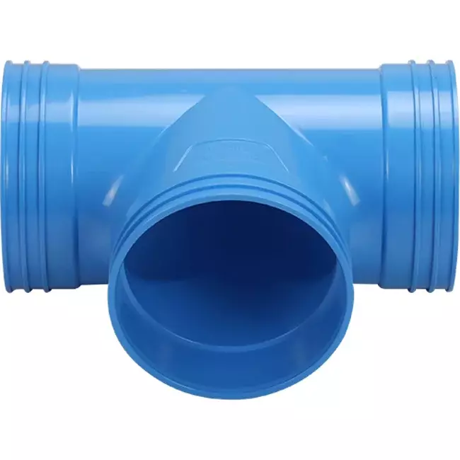 Wavin Ventiza T-stuk 90 stopnie PVC okrągły 160 mm M/M/M