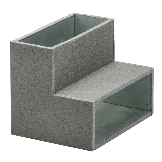 Przegroda Thermoduct 90 stopnie 220x80 mm pionowy
