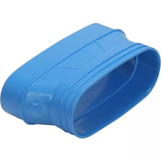 Wavin Ventiza Przejście PVC owalne 235x80 mm do 195x80 mm M/S
