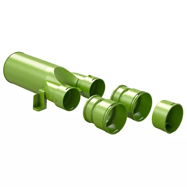 Ubbink Air Excellent 48C Adapter zaworu o średnicy 125 mm