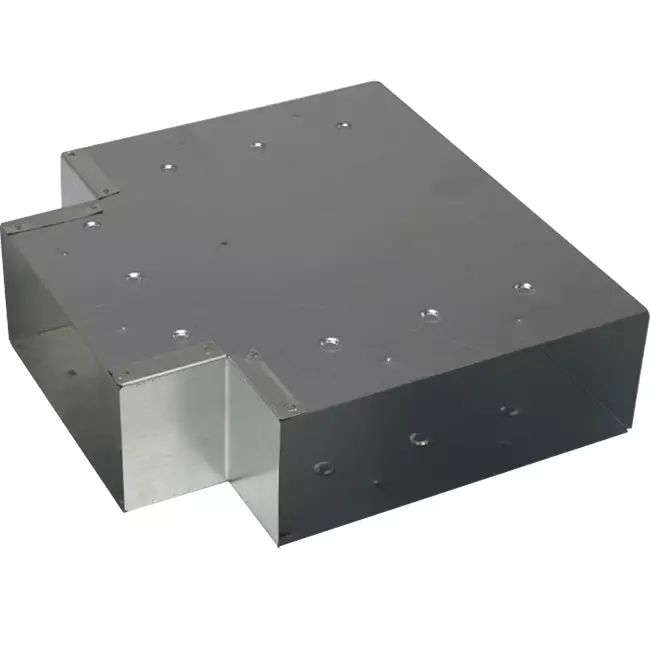 Trójnik (kątowy) 90 stopni 170x80 mm - 170x80 mm do rury spalinowej