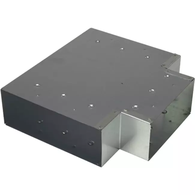 Trójnik (kątowy) 90 stopni 170x80 mm - 170x80 mm do rury spalinowej