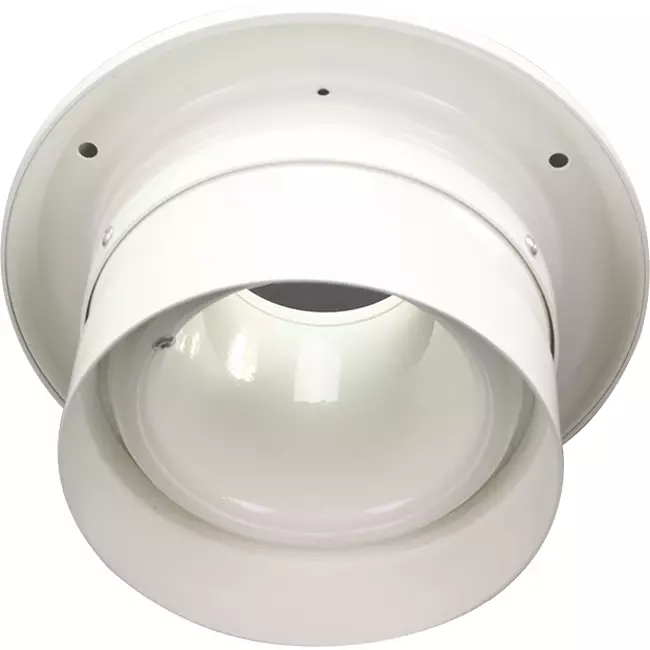 Nawiewnik strumieniowy 250mm Montaż ścienny i sufitowy RAL 9010