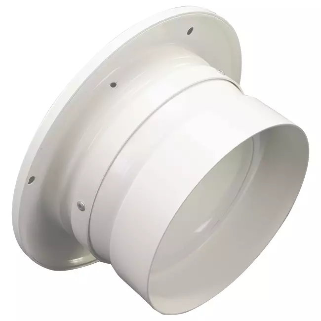 Nawiewnik strumieniowy 250mm Montaż ścienny i sufitowy RAL 9010