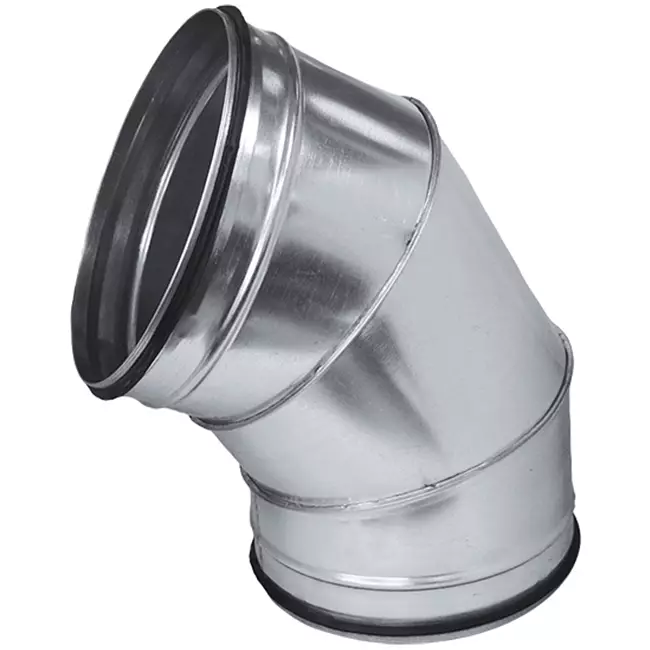 Okrągły kolanko spiro 60° Ø 250 mm do kanału spiro