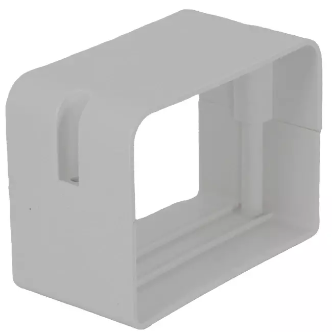 Łącznik ClimaConnect do kanału montażowego 100 mm - RAL 9010