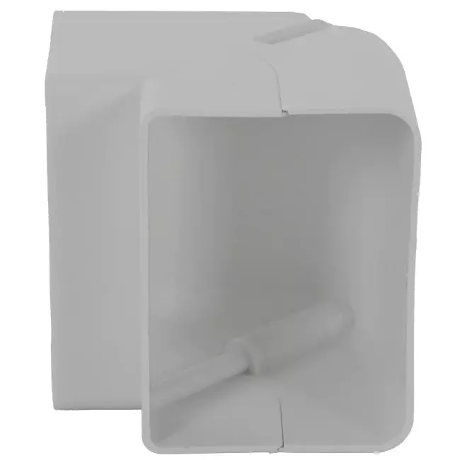 Kolanko zewnętrzne ClimaConnect do kanału montażowego 75 mm - RAL 9010