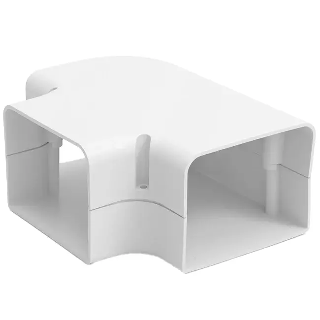 Trójnik ClimaConnect do kanału montażowego 100 mm - RAL 9010
