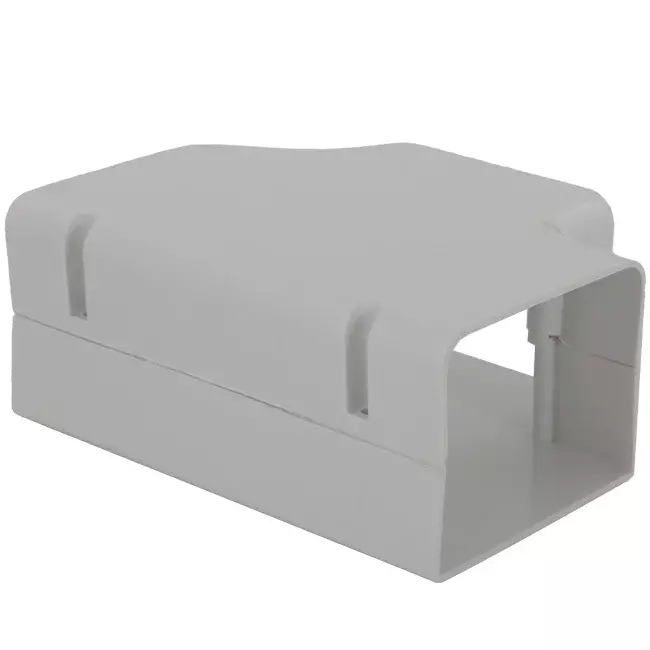 Trójnik ClimaConnect do kanału montażowego 100 mm - RAL 9010