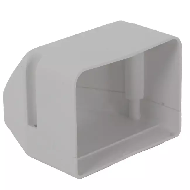 Element końcowy ClimaConnect do kanału montażowego 75 mm - RAL 9010