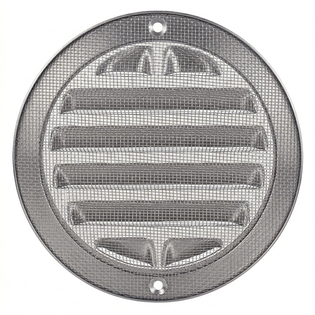 Kratka zewnętrzna okrągła 200 mm SS304
