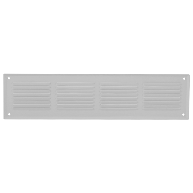 Kratka ścienna 300x100mm aluminium - RAL9016
