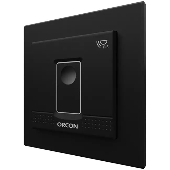 Pokrywa czarna do wpuszczanego czujnika ruchu Orcon 15RF