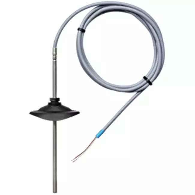 Przewodowy czujnik temperatury Belimo PT1000 200x6 mm - 2 metry z kołnierzem montażowym - 01CT-1BPF