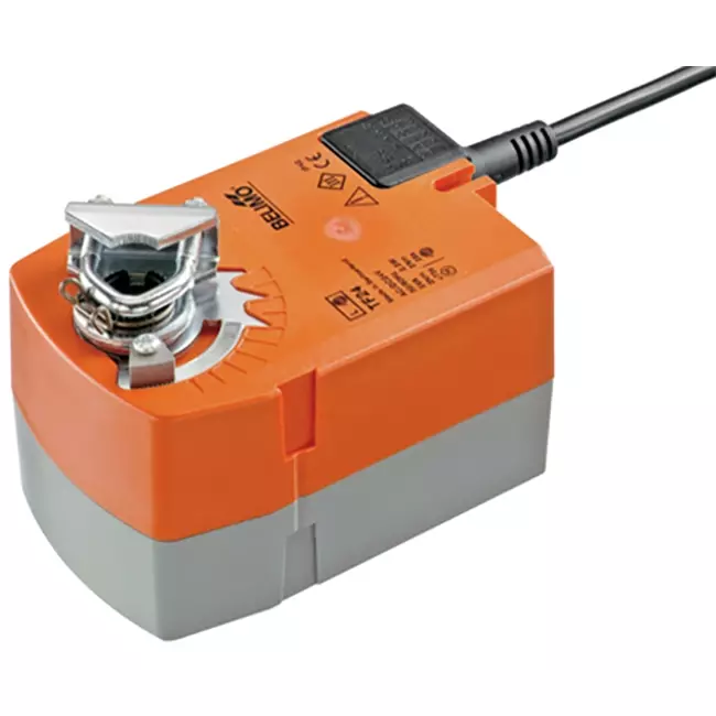Siłownik zaworu obrotowego Belimo ze sprężyną powrotną 24 V - otwieranie/zamykanie - 2,5 Nm - TF24