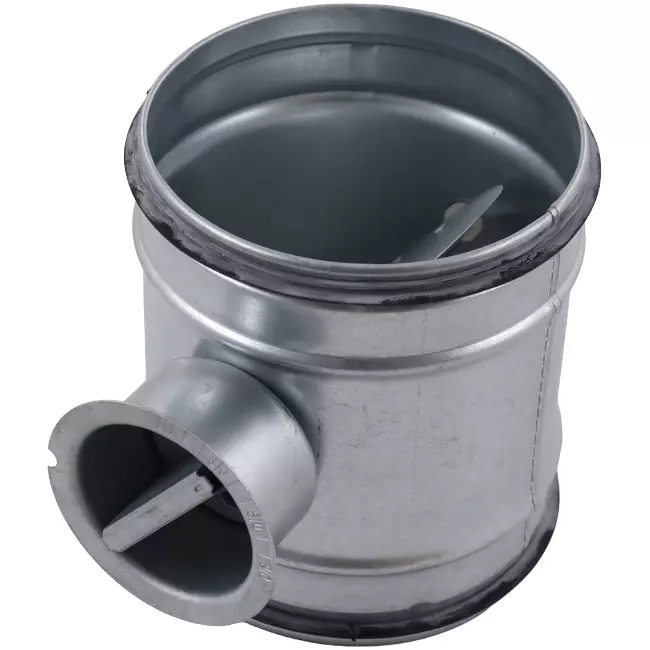 Ręczny zawór zwrotny Ø 125 mm do przewodu spiralnego